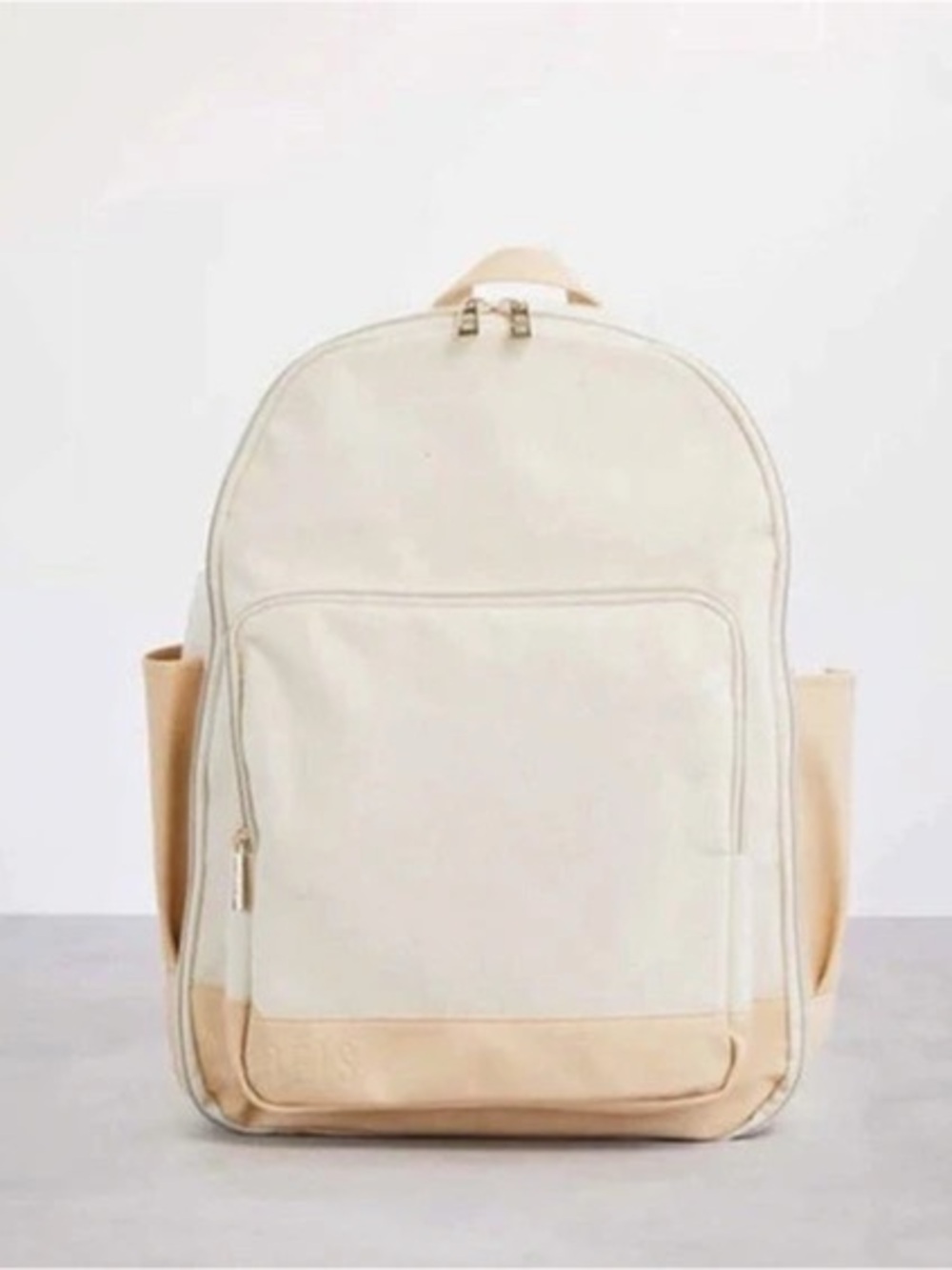 BÉIS The Backpack Cream & Brown